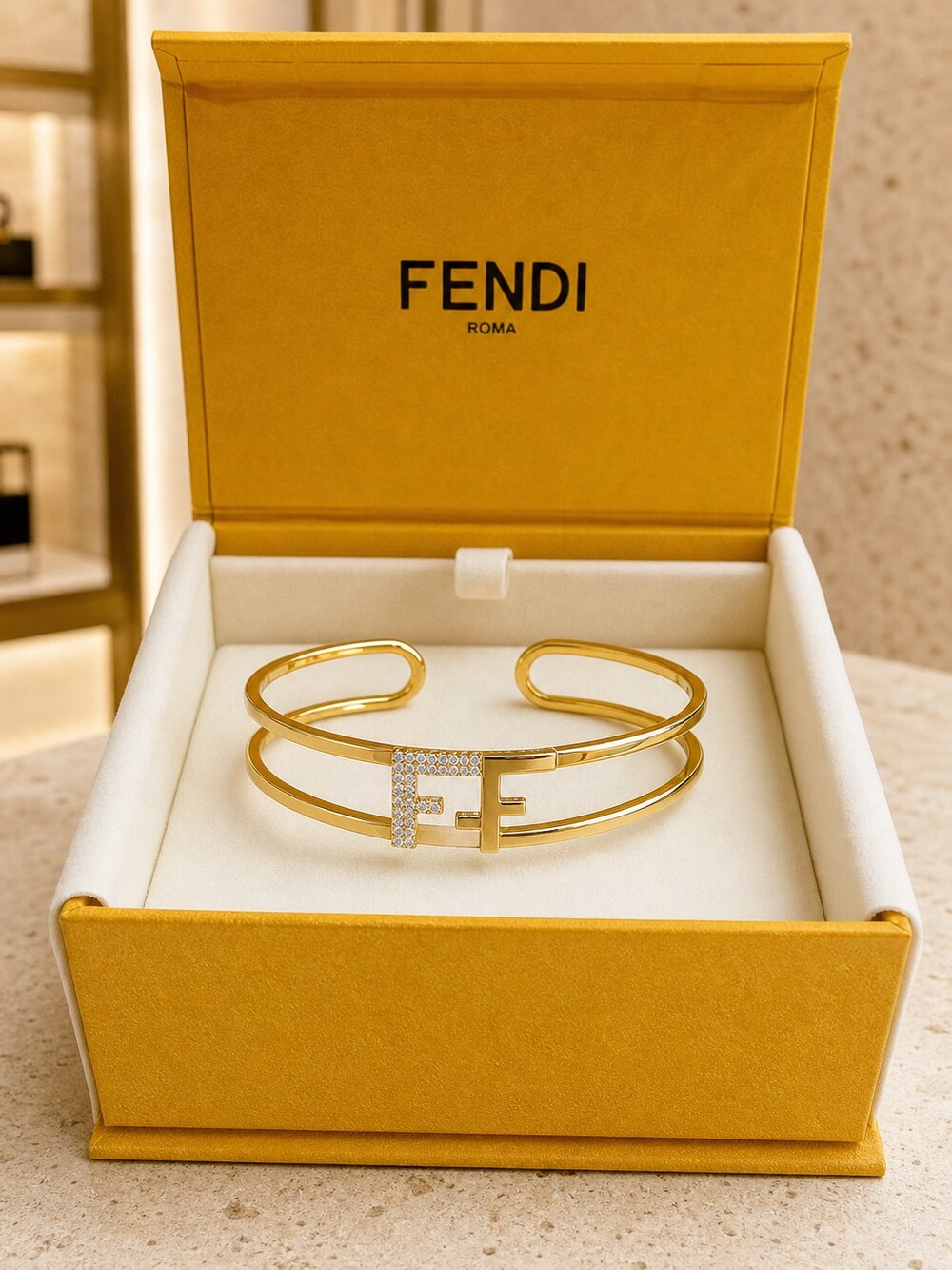 Fendi Modern Designer Bracelet Style 2 | New with Box